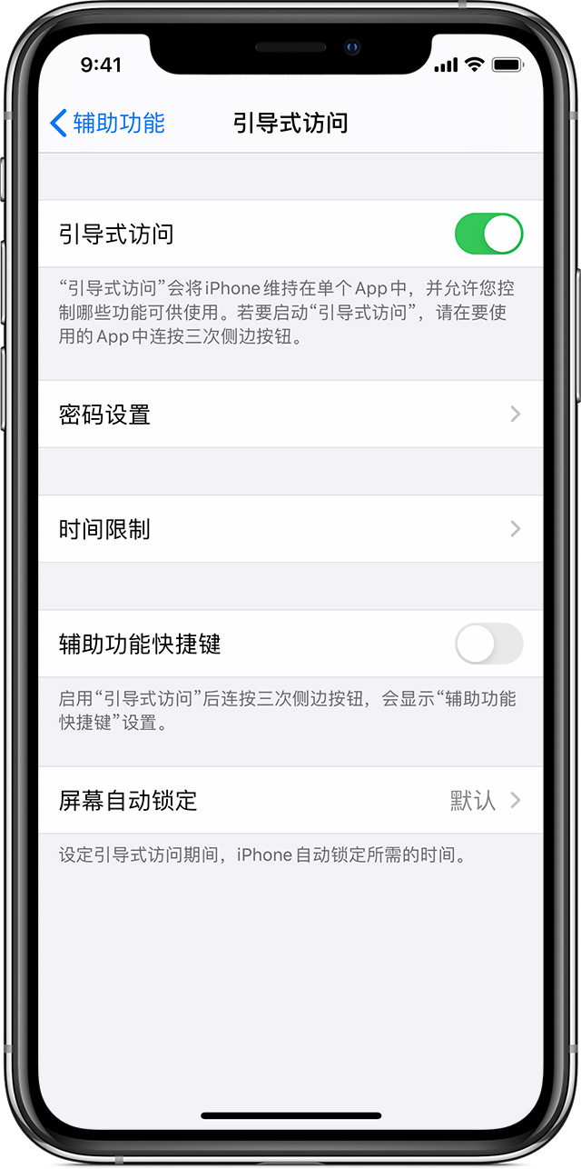 七台河苹果手机维修分享如何在 iPhone 上退出引导式访问 